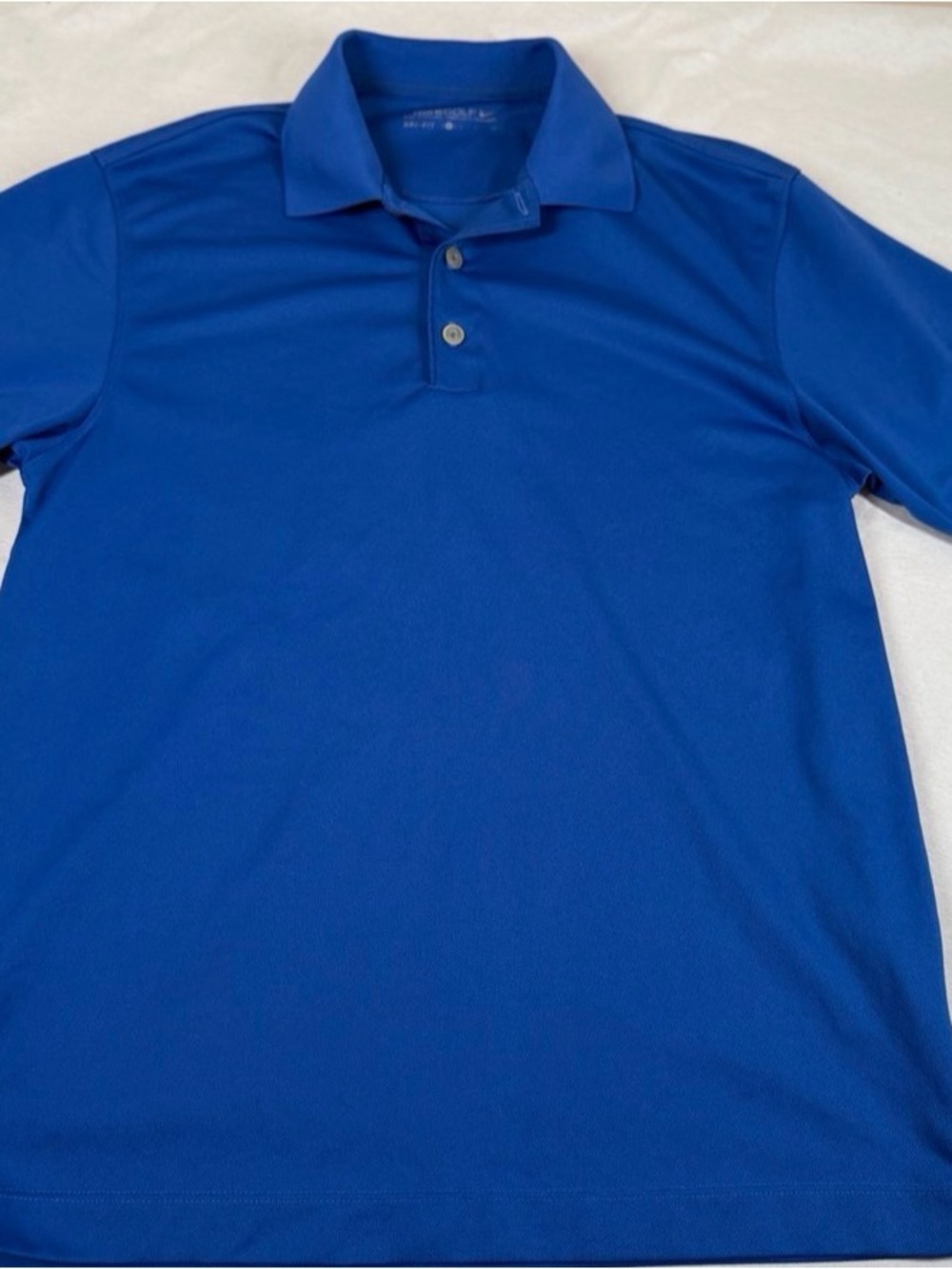 Nike Golf Men's Dri-Fit Short Sleeve Polo Shirt Size Small - Blue